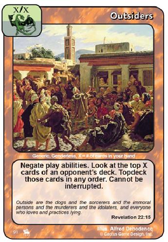 Outsiders (Gray + Pale Green) (RoJ) - Your Turn Games
