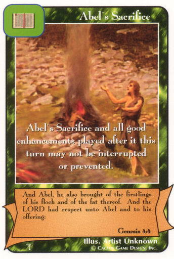 Abel's Sacrifice (Pa) - Your Turn Games