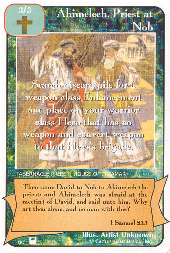 Ahimelech, Priest at Nob (Pi) - Your Turn Games