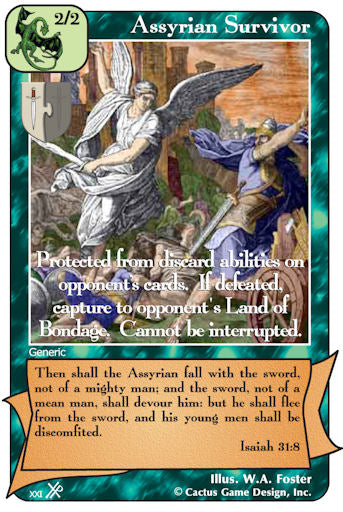 Assyrian Survivor (FooF) - Your Turn Games