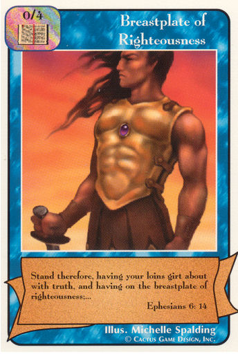 Breastplate of Righteousness (B Deck) - Your Turn Games