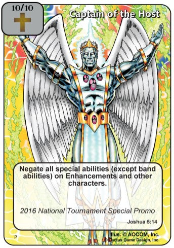 Captain of the Host (2016 National Promo-3rd Place)