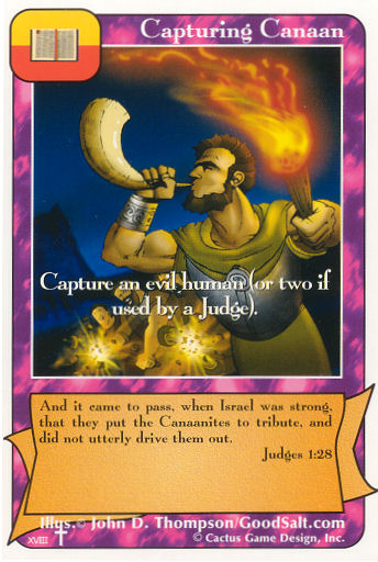 Capturing Canaan (RoA) - Your Turn Games