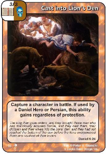 Cast into Lion’s Den (PC) - Your Turn Games