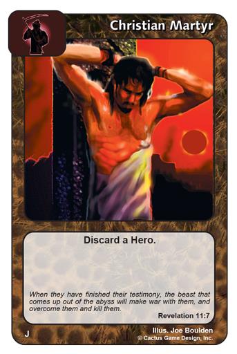 Christian Martyr (J Deck) - Your Turn Games