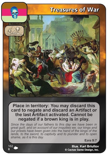 Treasures of War (CoW-Alternate Border)