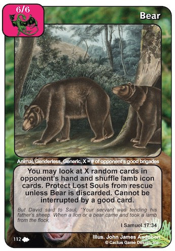 Bear (CoW-Alternate Border)