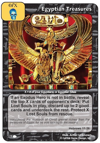 Egyptian Treasures (CoW-Alternate Border)