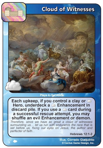 Cloud of Witnesses (CoW-Alternate Border)