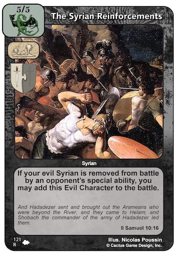 The Syrian Reinforcements (CoW-Alternate Border)
