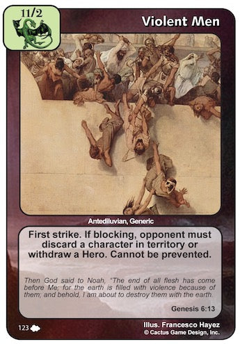 Violent Men (CoW-Alternate Border)