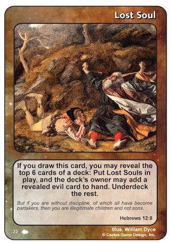 Lost Soul "Lawless"  (Hebrews 12:8) (CoW-Alternate Border)