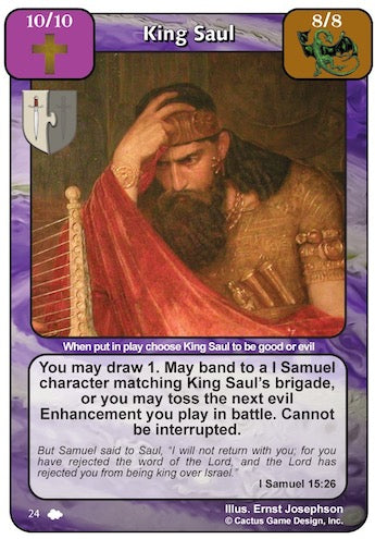 King Saul (CoW-Alternate Border)