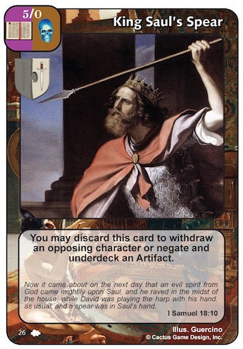 King Saul's Spear (CoW-Alternate Border)