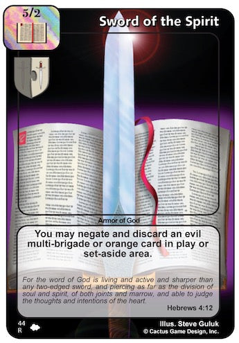 Sword of the Spirit (CoW-Alternate Border)