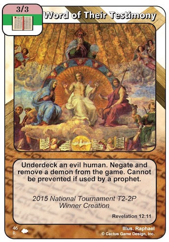 Word of Their Testimony (CoW-Alternate Border)