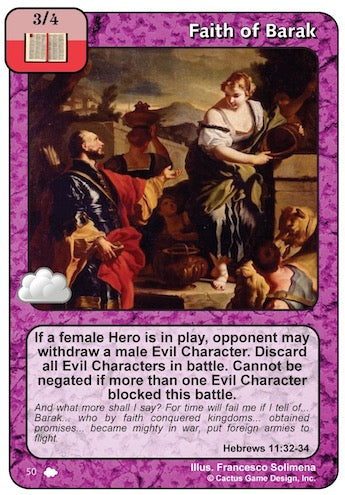 Faith of Barak (CoW-Alternate Border)