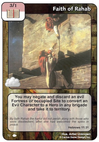 Faith of Rahab (CoW-Alternate Border)