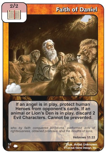 Faith of Daniel (CoW-Alternate Border)