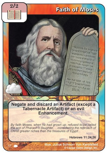 Faith of Moses (CoW-Alternate Border)