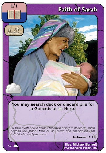 Faith of Sarah (CoW-Alternate Border)