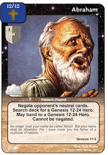 Abraham (CoW-Alternate Border)