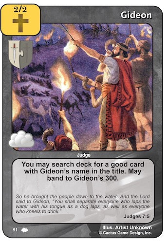 Gideon (CoW-Alternate Border)