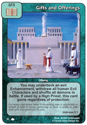 Gifts and Offerings (CoW-Alternate Border)