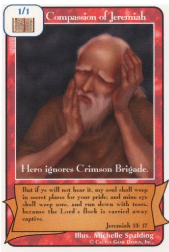 Compassion of Jeremiah (Or) - Your Turn Games
