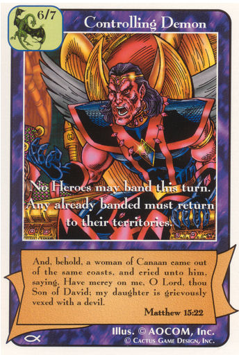 Controlling Demon (Ap) - Your Turn Games