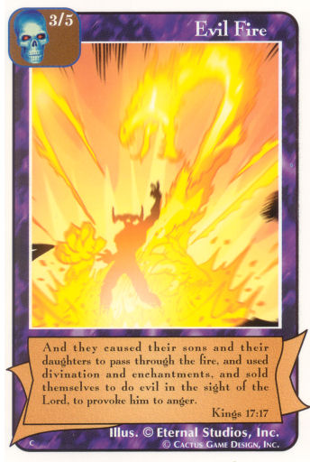 Evil Fire (C Deck) - Your Turn Games