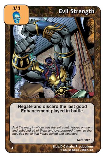 Evil Strength (J Deck) - Your Turn Games