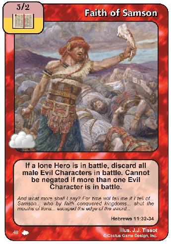 Faith of Samson (CoW) - Your Turn Games