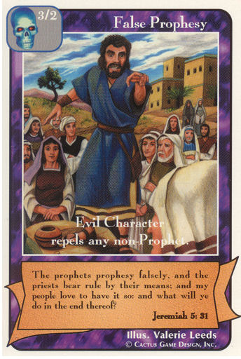 False Prophesy (Pr) - Your Turn Games