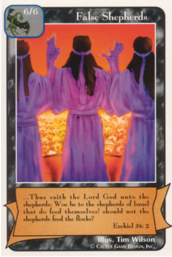 False Shepherds (A Deck) - Your Turn Games