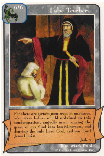 False Teachers (A Deck) - Your Turn Games