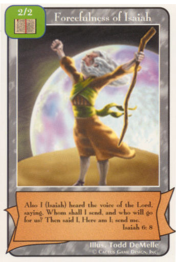 Forcefulness of Isaiah (Or) - Your Turn Games