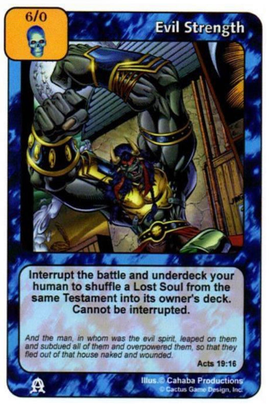 Evil Strength (EC-First Print)