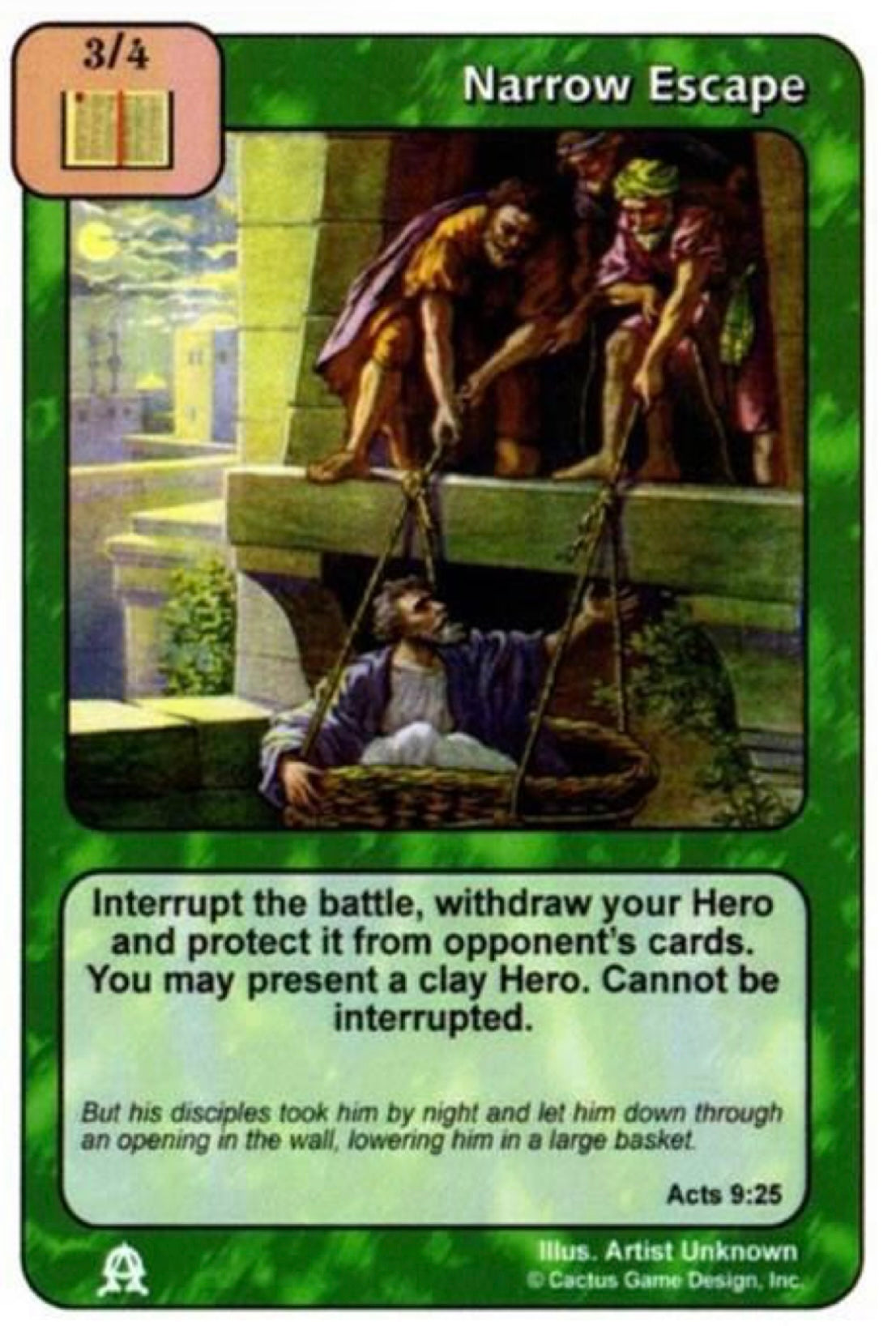 Narrow Escape (EC-First Print)