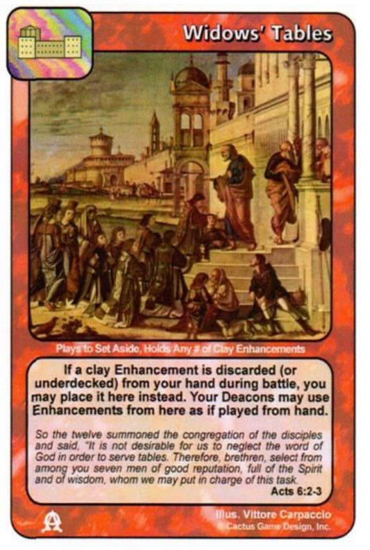 Widows Tables (EC-First Print)