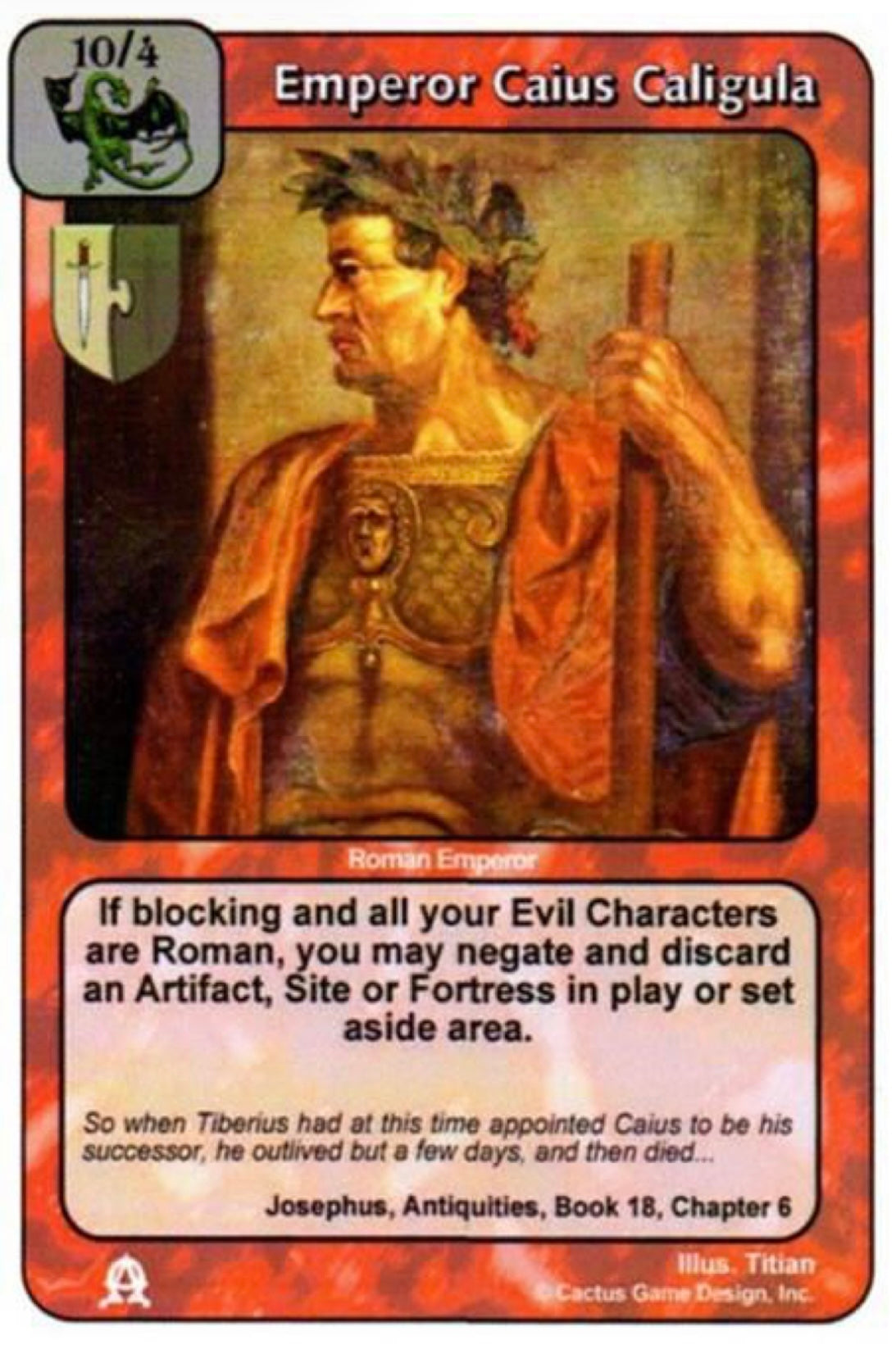 Emperor Caius Caligula (EC-First Print)