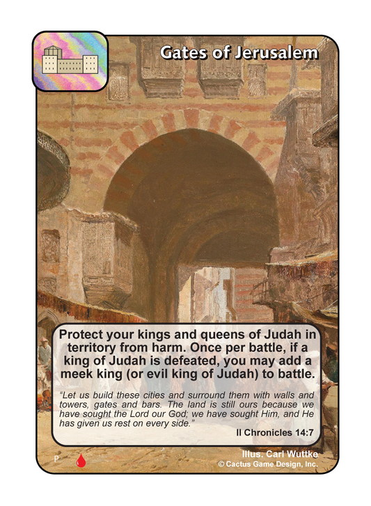 Gates of Jerusalem (LoC) (Promo) - Your Turn Games