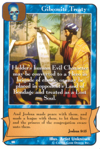 Gibeonite Treaty (Ki) - Your Turn Games