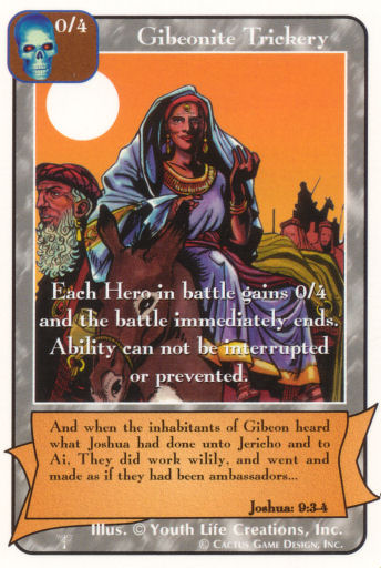 Gibeonite Trickery (Pa) - Your Turn Games