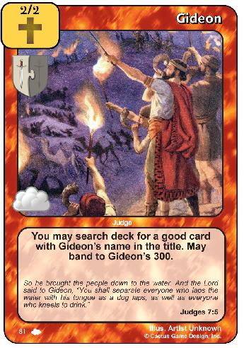 Gideon (CoW) - Your Turn Games