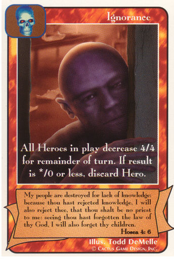 Ignorance (Pr) - Your Turn Games