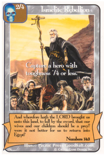Israelite Rebellion (H Deck) - Your Turn Games