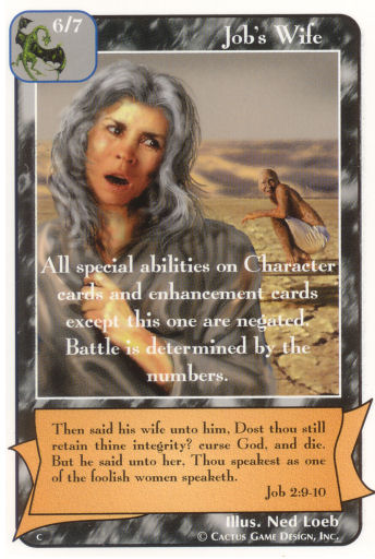 Job's Wife (C Deck) - Your Turn Games