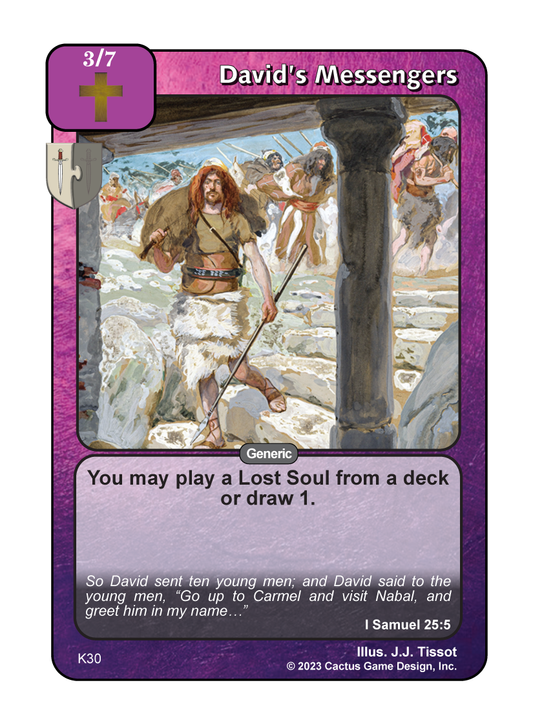 David's Messengers (K Deck) - Your Turn Games
