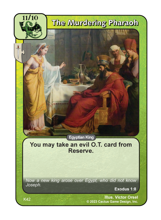The Murdering Pharaoh (K Deck) - Your Turn Games